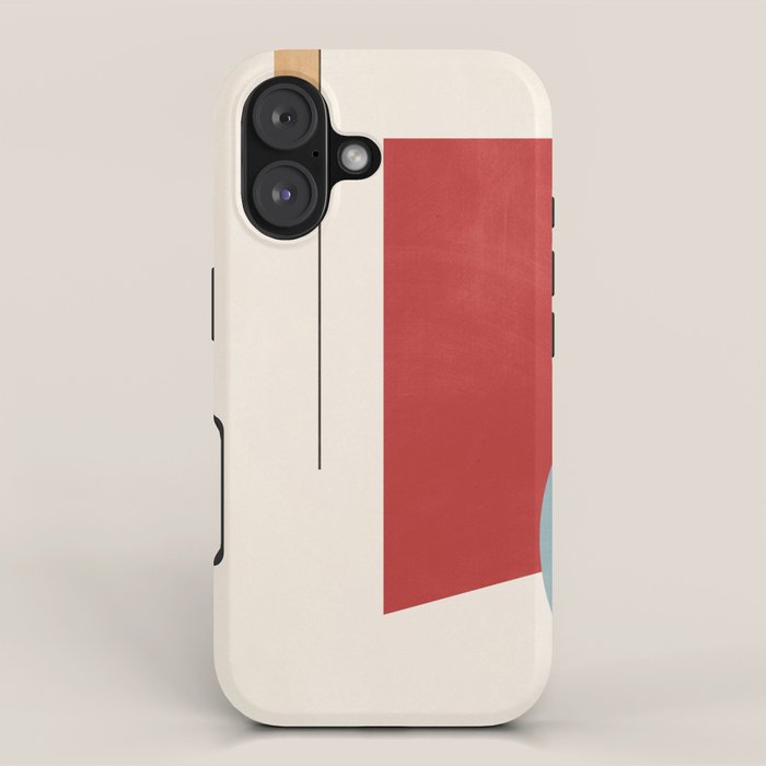Minimal Geometric Abstraction 28 iPhone Case Gallery Image 1