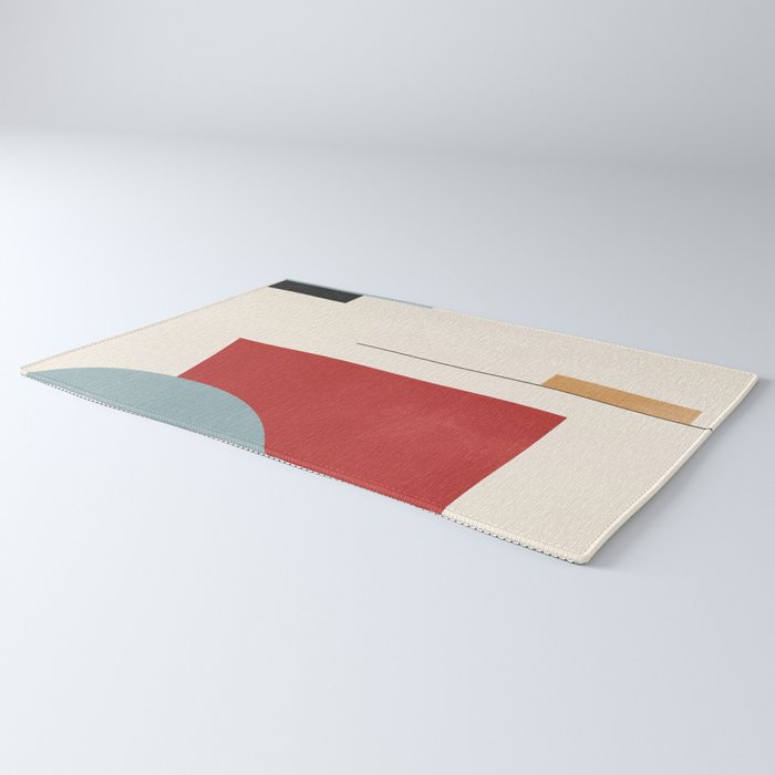 Minimal Geometric Abstraction 28 Rug Gallery Image 3