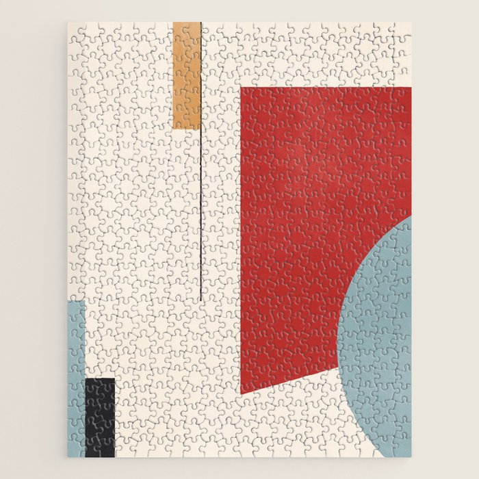 Minimal Geometric Abstraction 28 Jigsaw Puzzle Gallery Image 1
