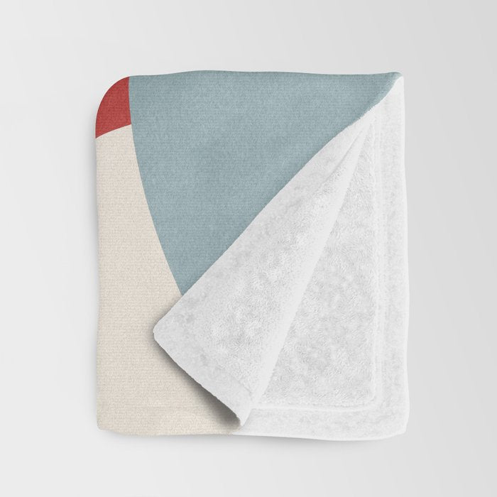 Minimal Geometric Abstraction 28 Throw Blanket Gallery Image 3
