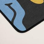 Colorful melted happy face pattern Desk Mat Gallery Image 4