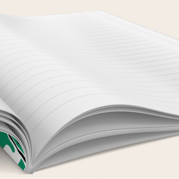 Colorful melted happy face pattern Notebook Gallery Image 2