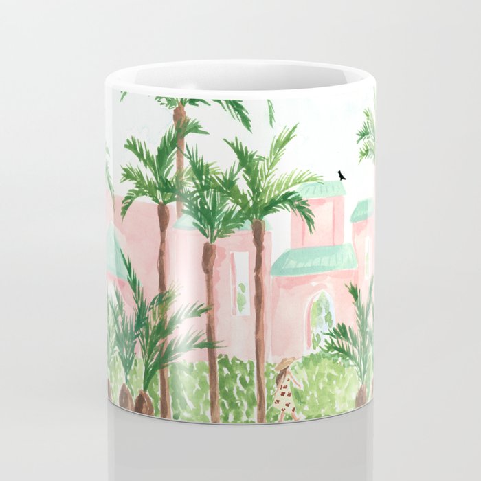 Pink Hotel Coffee Mug Gallery Image 4