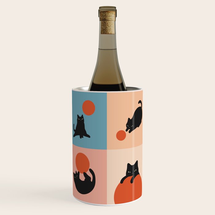 Cat and Sun 2x2 Wine Chiller Gallery Image 1