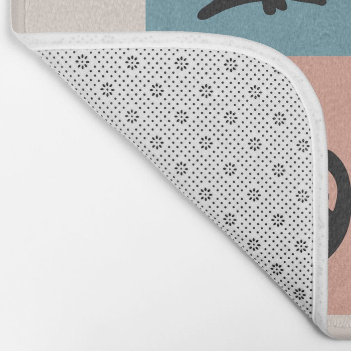 Cat and Sun 2x2 Bath Mat Gallery Image 2