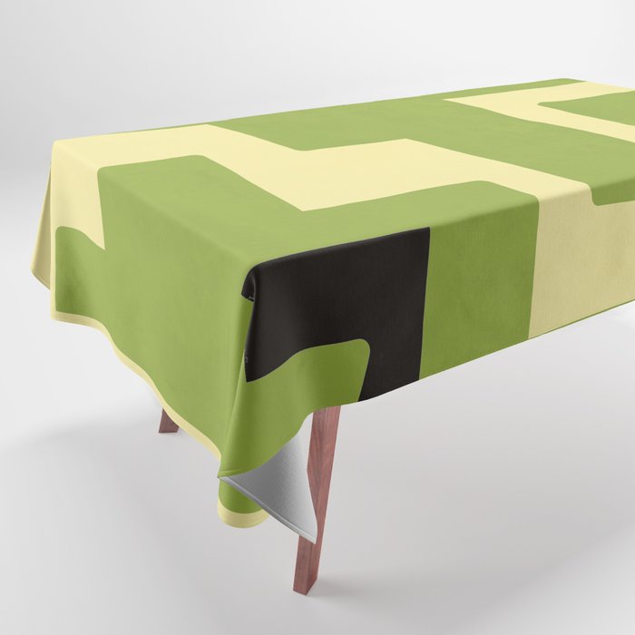Modern Abstract Minimal Shapes 148 Tablecloth Gallery Image 1