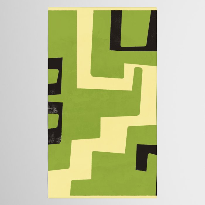 Modern Abstract Minimal Shapes 148 Tablecloth Gallery Image 2