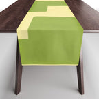 Modern Abstract Minimal Shapes 148 Table Runner Gallery Image 1