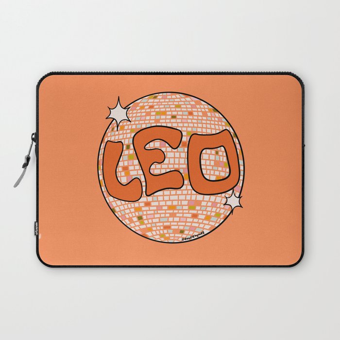 Leo Disco Ball Laptop Sleeve Gallery Image 1