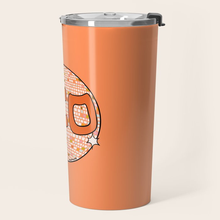 Leo Disco Ball Travel Mug Gallery Image 2