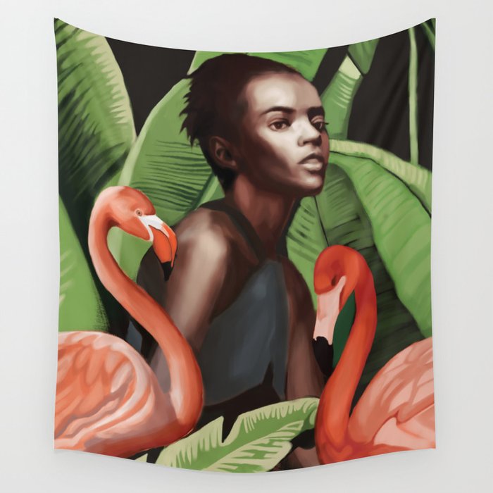 Jungle Grace Wall Tapestry Gallery Image 4