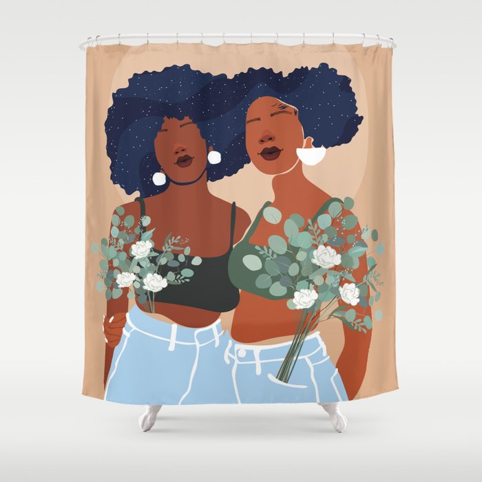 Soul Sisters Shower Curtain Gallery Image 1