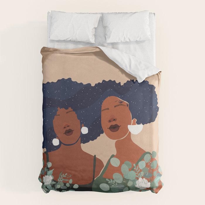 Soul Sisters Duvet Cover Gallery Image 1