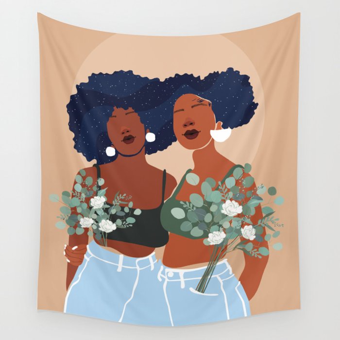 Soul Sisters Wall Tapestry Gallery Image 1
