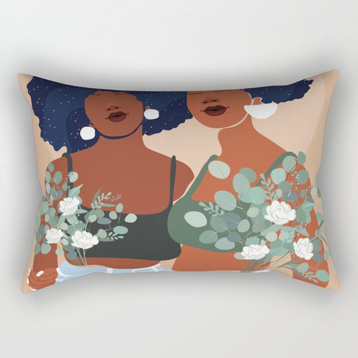 Soul Sisters Rectangular Pillow Gallery Image 2
