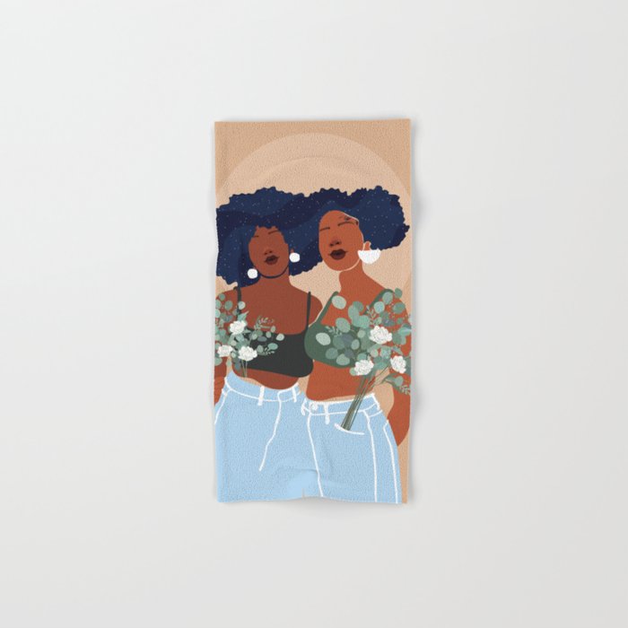 Soul Sisters Hand & Bath Towel Gallery Image 1