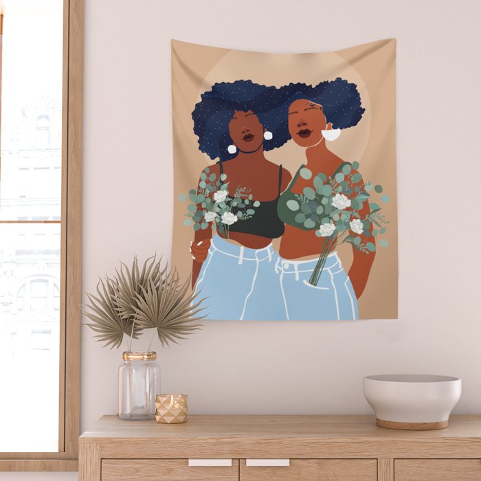 Soul Sisters Wall Tapestry Gallery Image 2