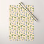 Hand-drawn Peace Symbol Pattern Wrapping Paper Gallery Image 1