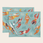 Swimming girl Placemat Gallery Image 1
