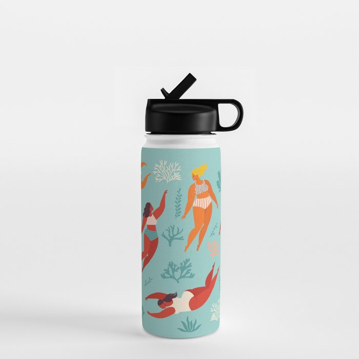 Swimming girl Water Bottle Gallery Image 1
