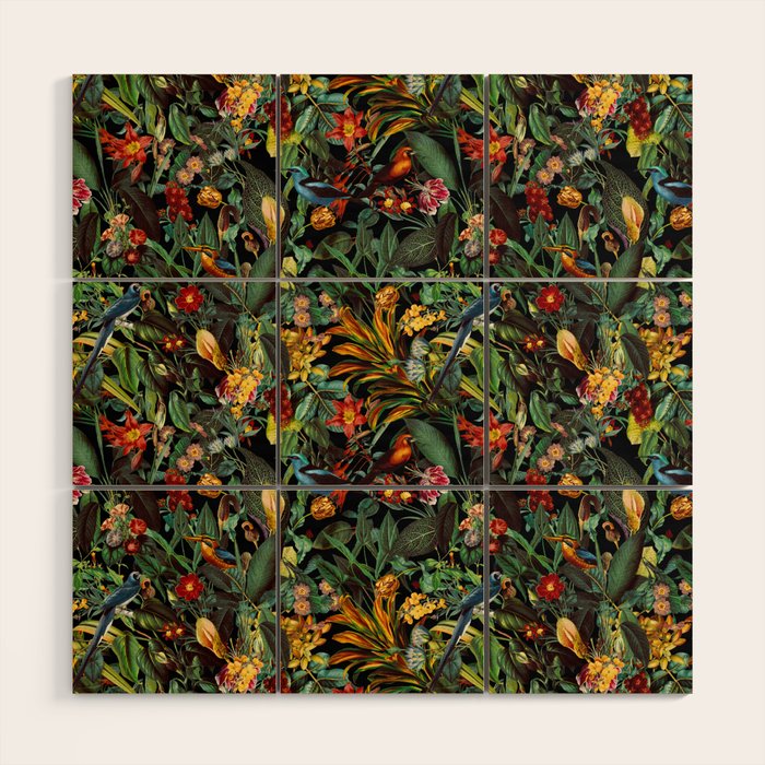 Birds World II Wood Wall Art Gallery Image 1