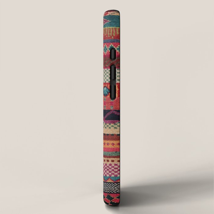 Oriental Traditional Rug Artwork Design C13 iPhone Case Gallery Image 2
