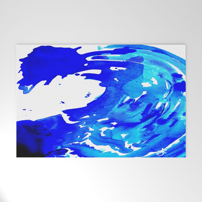 Save The Water Watercolour Welcome Mat Gallery Image 1