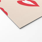 Lips III Welcome Mat Gallery Image 2