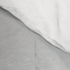 Geometrics - aqua & orange concrete Comforter Gallery Image 4
