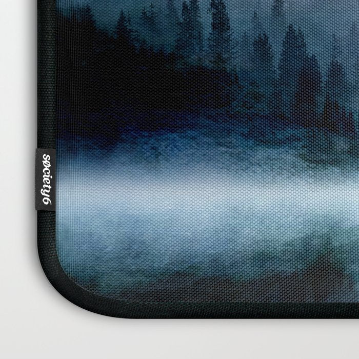 Mountainscape Under The Moonlight Laptop Sleeve Gallery Image 3