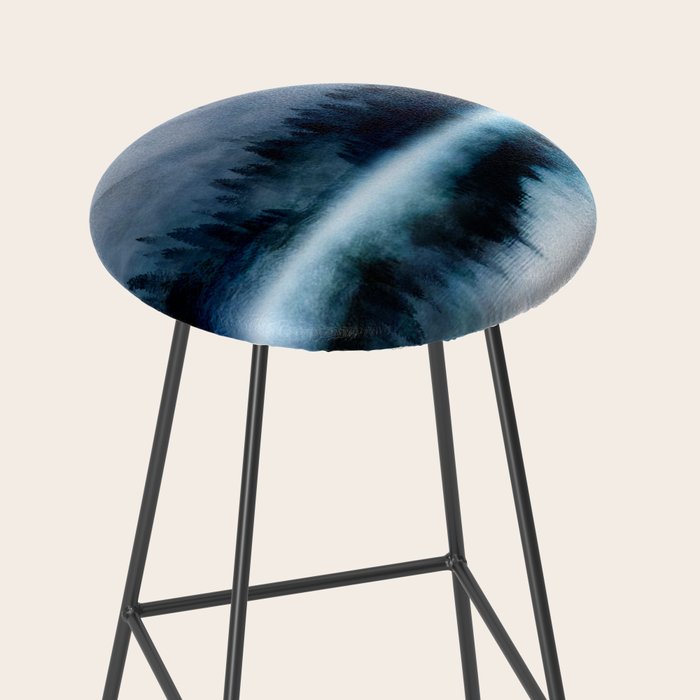 Mountainscape Under The Moonlight Stool Gallery Image 2