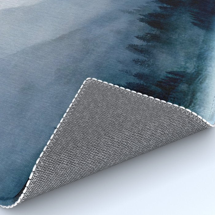 Mountainscape Under The Moonlight Rug Gallery Image 4
