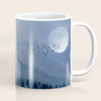 Mountainscape Under The Moonlight Coffee Mug Gallery Image 1