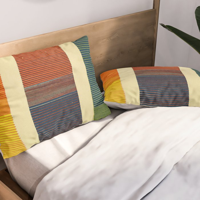 Antique Color Grades Pillow Sham Gallery Image 2
