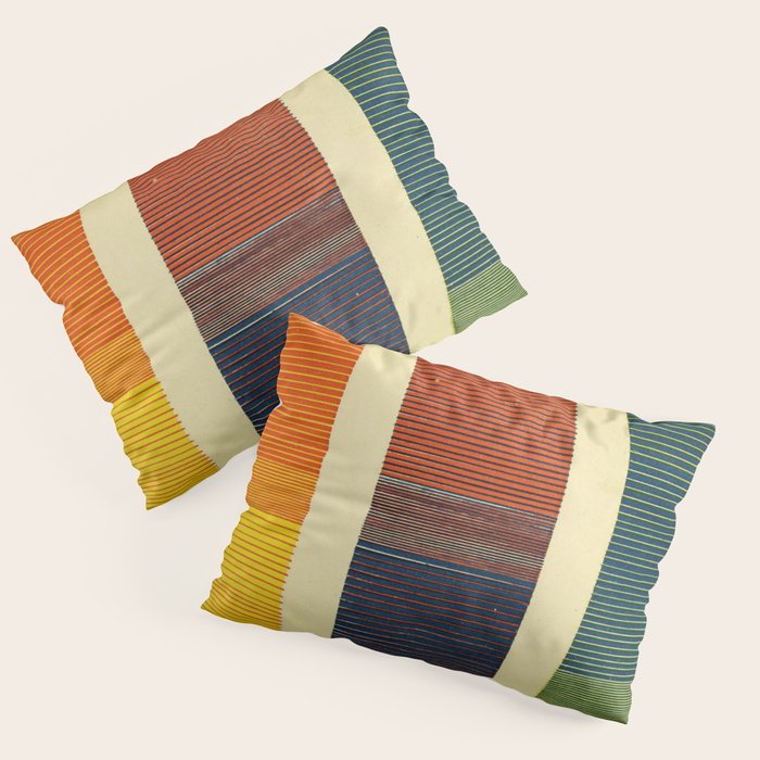 Antique Color Grades Pillow Sham Gallery Image 1