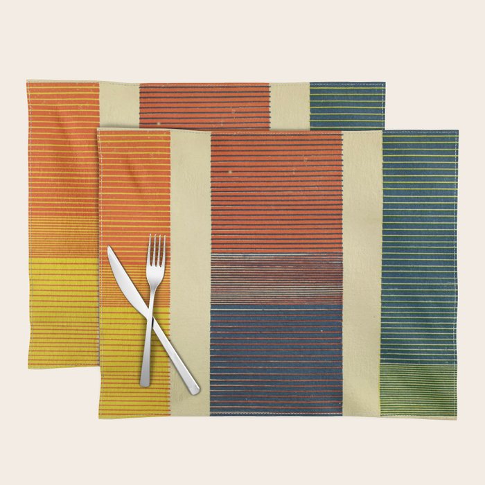 Antique Color Grades Placemat Gallery Image 1