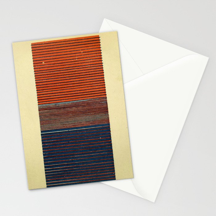 Antique Color Grades Stationery Card Gallery Image 2