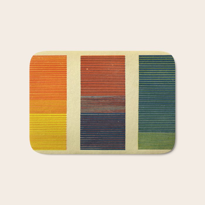 Antique Color Grades Bath Mat Gallery Image 1