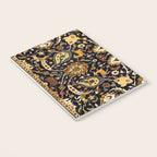 Persian Floral Rug With Animals Notebook Gallery Image 3