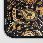 Persian Floral Rug With Animals Laptop Sleeve Gallery Image 3