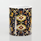 Persian Floral Rug With Animals Coffee Mug Gallery Image 4