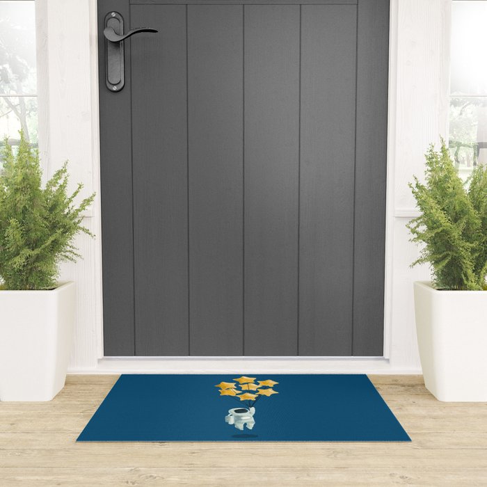 Astronaut's dream Welcome Mat Gallery Image 3