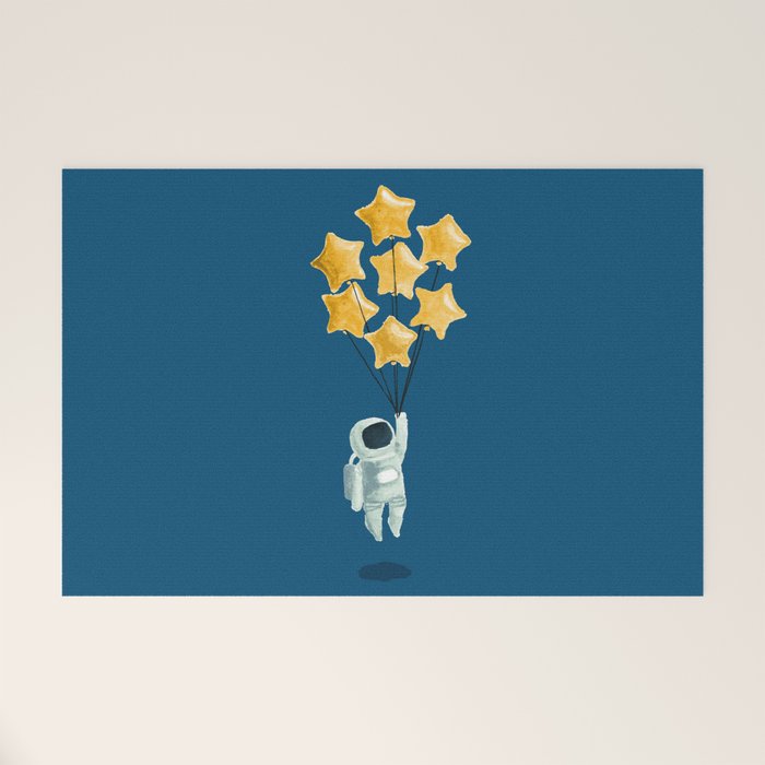 Astronaut's dream Welcome Mat Gallery Image 1