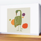 Quirky Brolga Wall Mural Gallery Image 2
