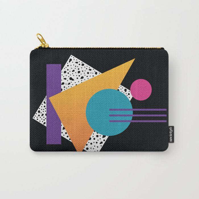 Memphis Pattern 35 / 80s - 90s Retro Carry All Pouch Gallery Image 1