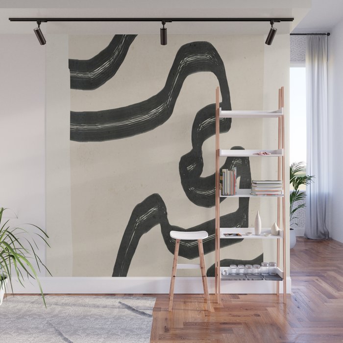 Minimal Abstract Art 16 Wall Mural Gallery Image 1