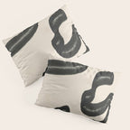 Minimal Abstract Art 16 Pillow Sham Gallery Image 3