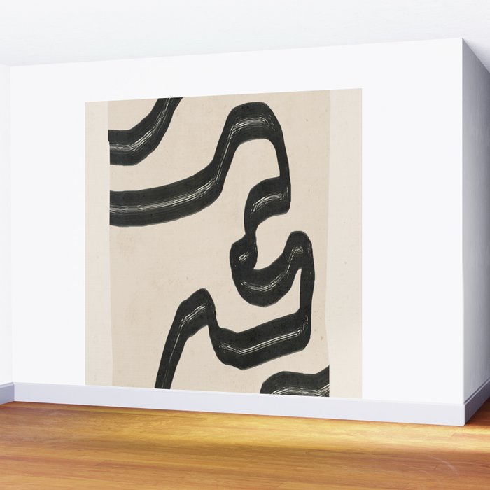 Minimal Abstract Art 16 Wall Mural Gallery Image 2