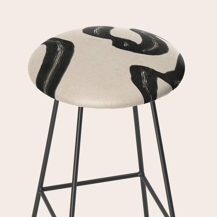 Minimal Abstract Art 16 Stool Gallery Image 2
