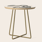 Minimal Abstract Art 16 Side Table Gallery Image 1